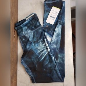 Blue Elevate girls leggings old navy NWT size large 10-12